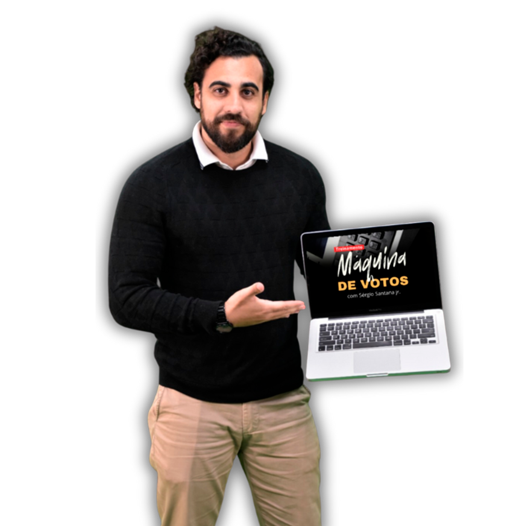 Segio Santana Jr - Instrutor do Máquina de Votos